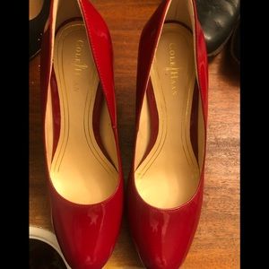 Cole Hahn Red Patent Heels size 6